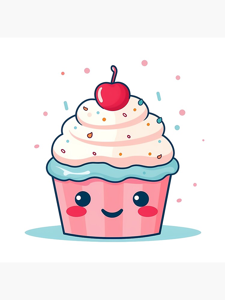 Cupcake Sticker