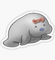 Barbara Manatee Sticker