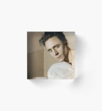tom hiddles modeling Acrylic Block