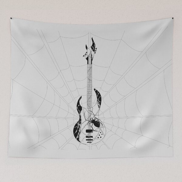 Item preview, Spider Guitar B&W designed and sold by lukin0z.