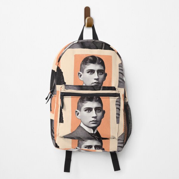 Item preview, Czech Writer Franz Kafka - orange - illustration  designed and sold by Litstoy.