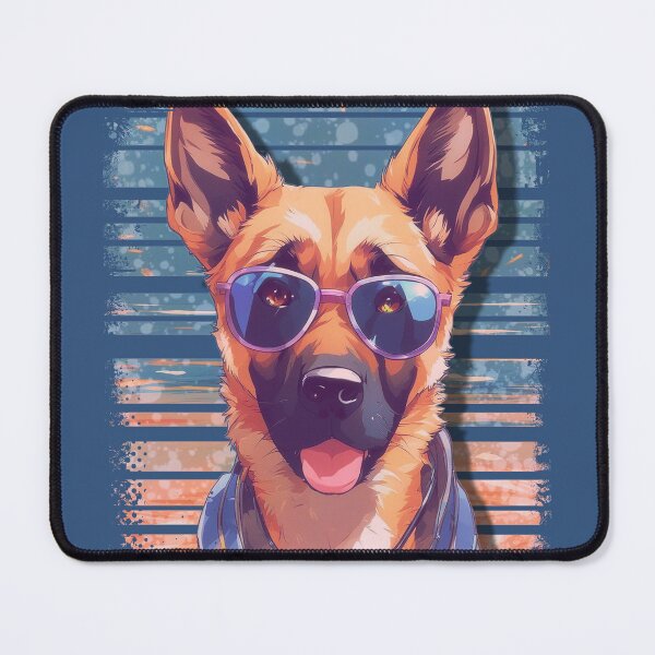 Artikelvorschau, Hund mit Sonnenbrille, nostalgie colors entworfen und verkauft von Time4Space.