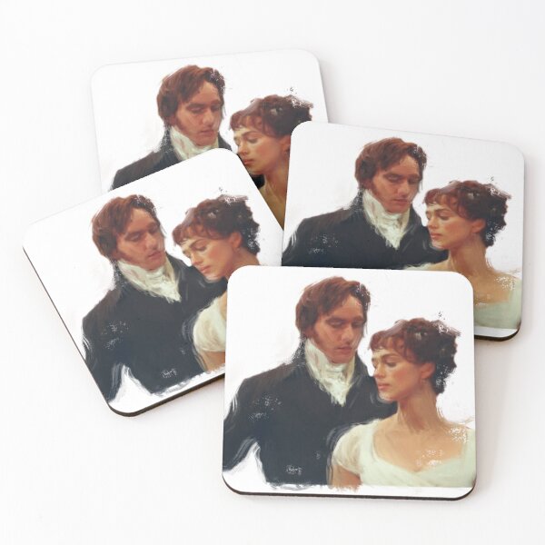 Item preview, Pride and Prejuice Romantic Painting designed and sold by SoftBlushSarah.