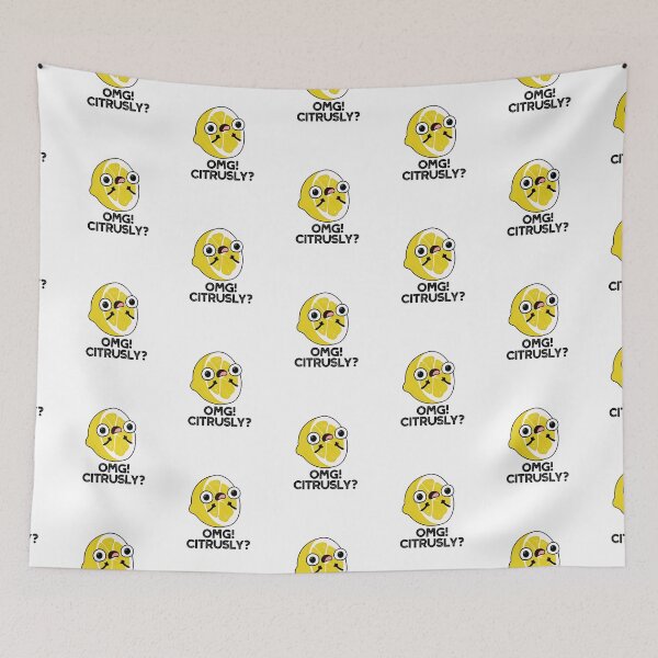 Item preview, OMG Citrusly Funny Fruit Puns  designed and sold by punnybone.