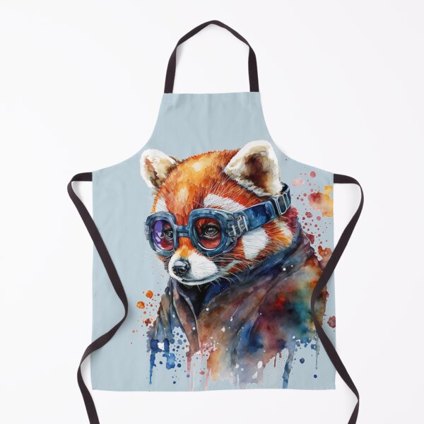 Item preview, Red Panda Watercolor Portrait designed and sold by Sturdust.