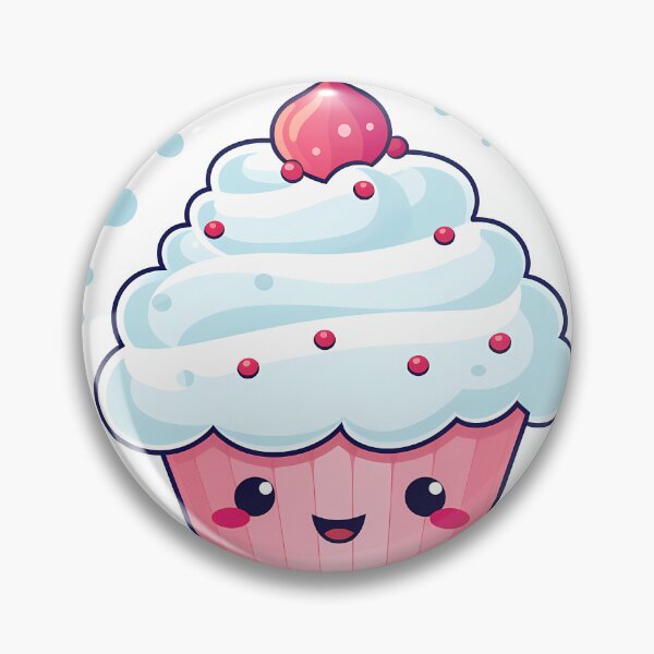 Item preview, Sweet Cherry Cupcake Sticker designed and sold by ArtMotionFlow.