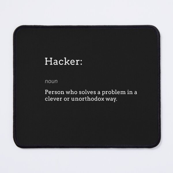 Item preview, Hacker noun meaning designed and sold by Code Monkeys.