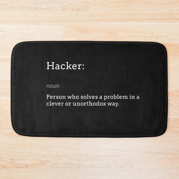 Item preview, Hacker noun meaning designed and sold by Code  Monkeys.