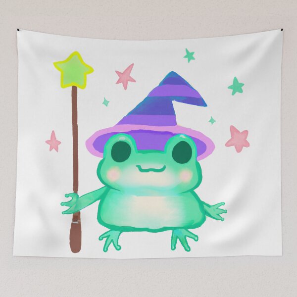 Item preview, Frog Wizard designed and sold by rainbowcatnip.