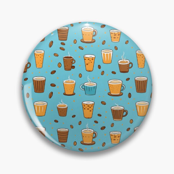 Item preview, Coffee Elegance | Charming Coffee Cups Seamless Pattern designed and sold by BNCH44.