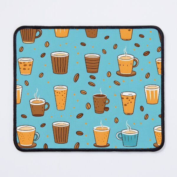 Item preview, Coffee Elegance | Charming Coffee Cups Seamless Pattern designed and sold by BNCH44.