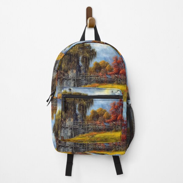 Item preview, Old watermill and water tower designed and sold by M-Y-A-R-T-.