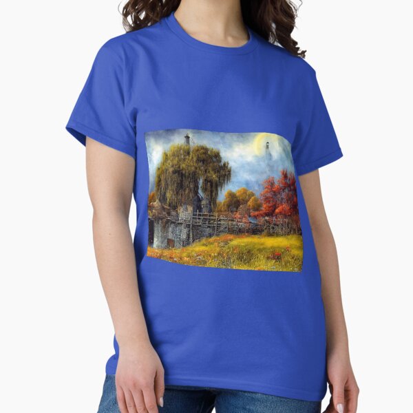 Item preview, Old watermill and water tower designed and sold by M-Y-A-R-T-.