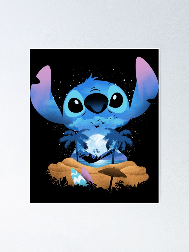 Lilo And Stitch Poster for Sale by FreshFlowerShop
