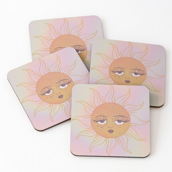 Item preview, Holographic Sun - Retro Sun - Vintage Sun - Pink Sun designed and sold by DreamersPlan.