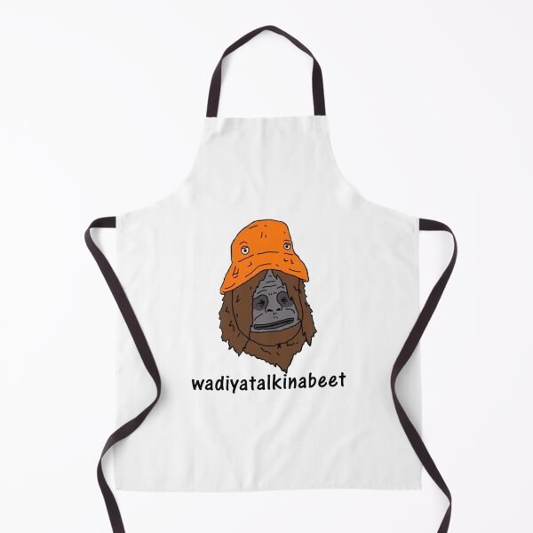 Item preview, monkey and orange hat designed and sold by Ginkger.