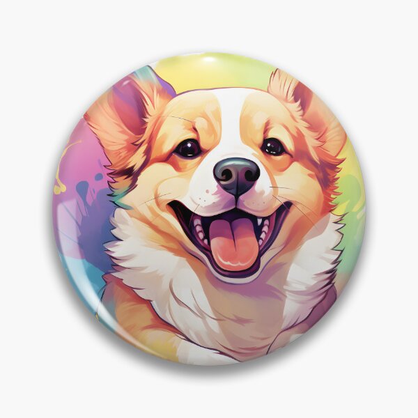 Item preview, Lindo Corgi Kawaii Acuarela designed and sold by ShepherdsPieMan.