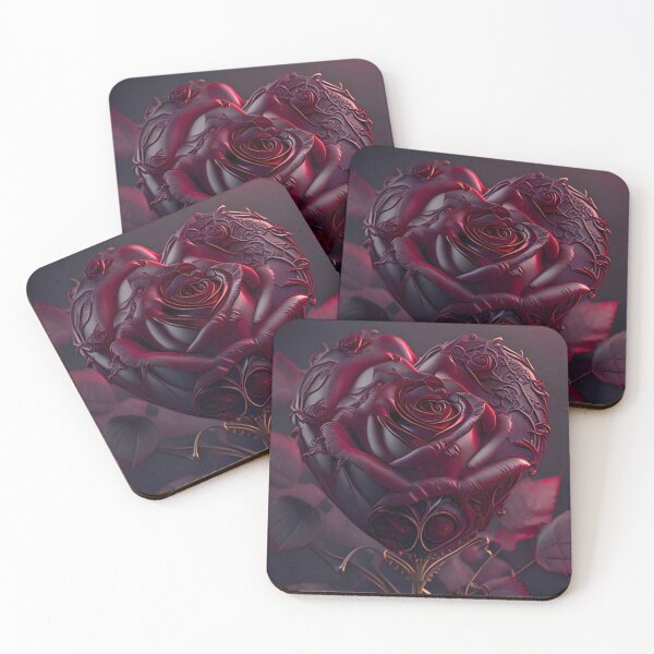 Item preview, Blood Rose Heart designed and sold by WaryTales.