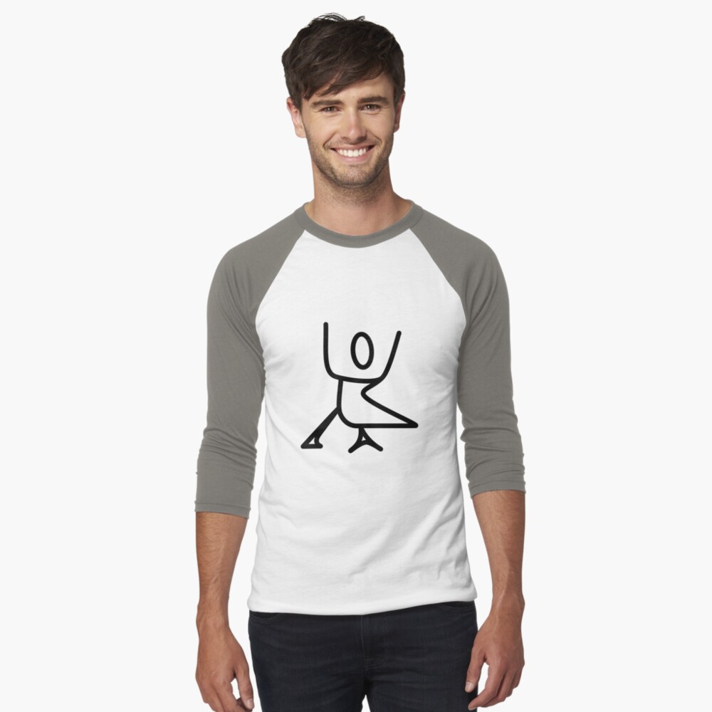 Item preview, Baseball ¾ Sleeve T-Shirt designed and sold by ANGELSONLY.