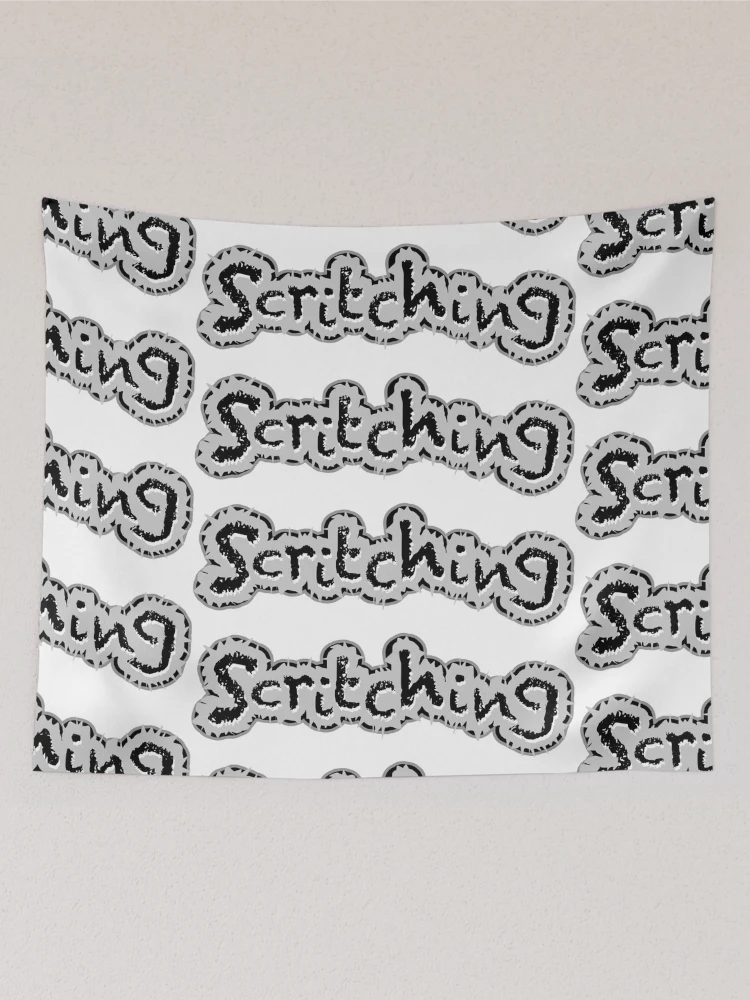 Thumbnail 2 of 3, Tapestry, Scritched designed and sold by Jokertags.