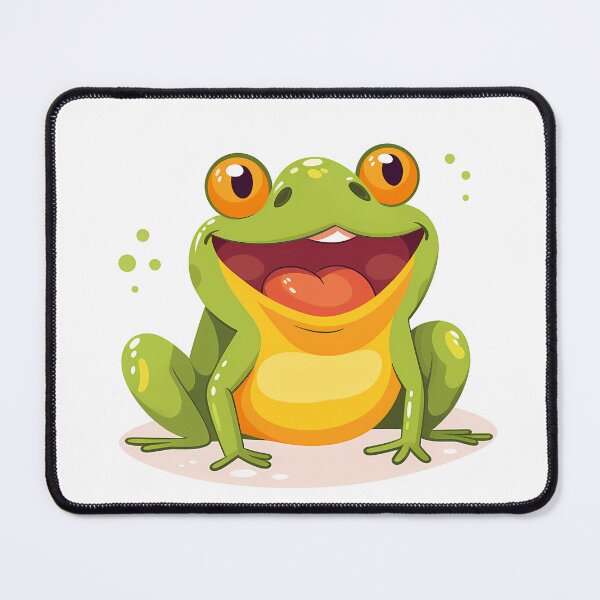 Item preview, Cute Frog Sticker designed and sold by ArtMotionFlow.