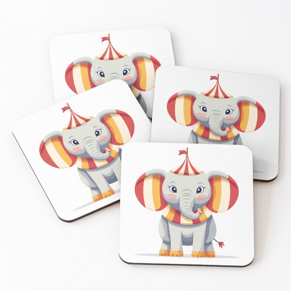 Item preview, Cute Elephant Sticker designed and sold by ArtMotionFlow.