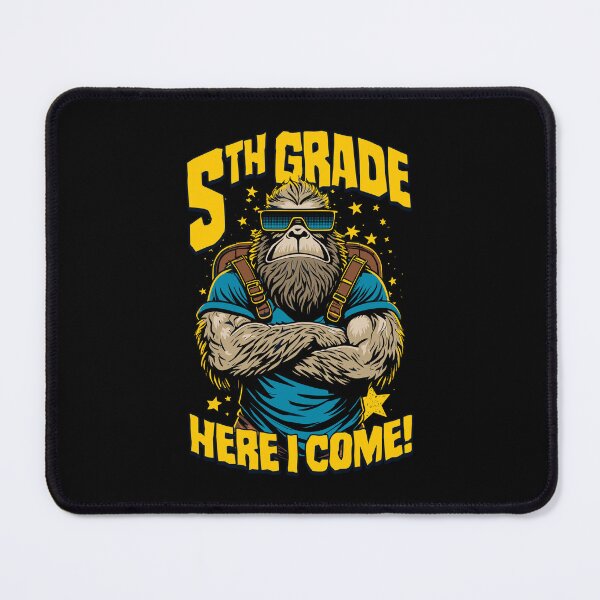 Item preview, 5th Grade Here I Come Back To First Day Of School Bigfoot designed and sold by GrandeDuc.