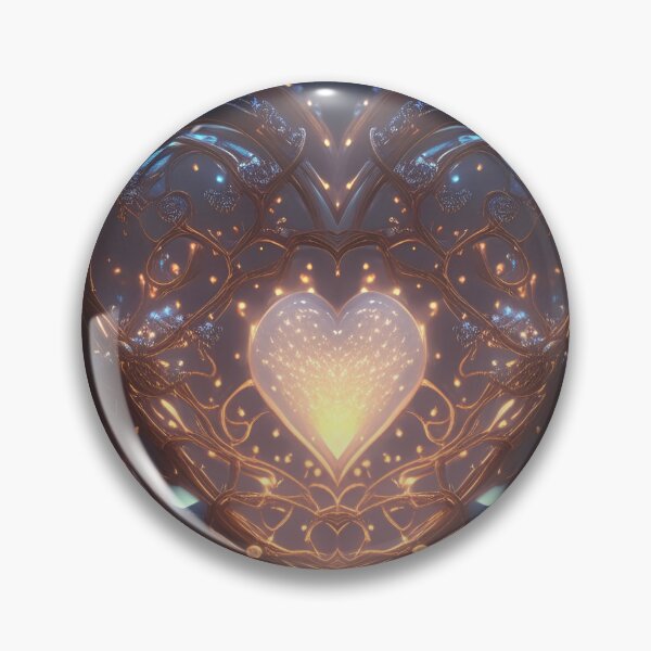 Item preview, Pink Fairy Light Heart designed and sold by WaryTales.