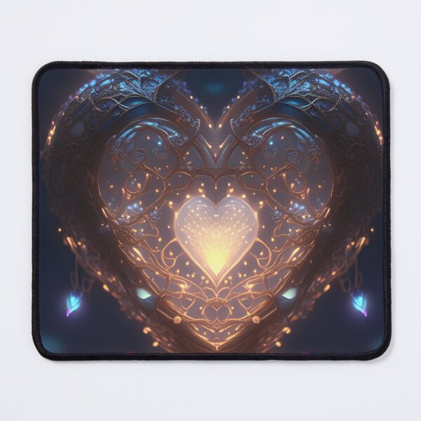 Item preview, Pink Fairy Light Heart designed and sold by WaryTales.