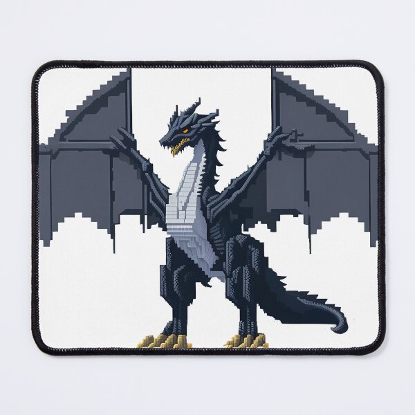 Item preview, Black Dragon Pixel Art designed and sold by Pannyyy.