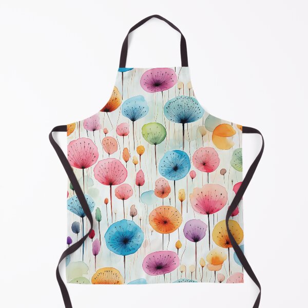 Item preview, pattern seamless water flower colorful,straight vertical designed and sold by sippapas.