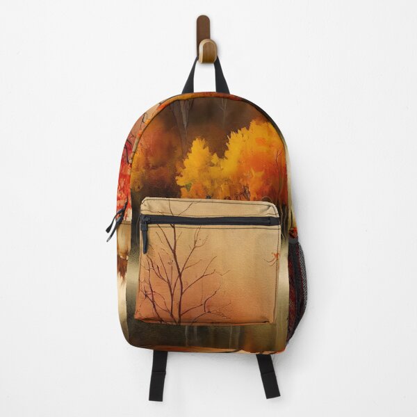 Item preview, Colorful Autumn Landscape Watercolor 2 designed and sold by Art by Lilia.