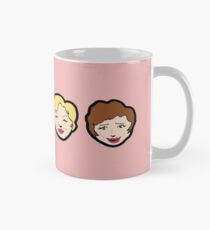 Emoji goldene Mädchen Tasse