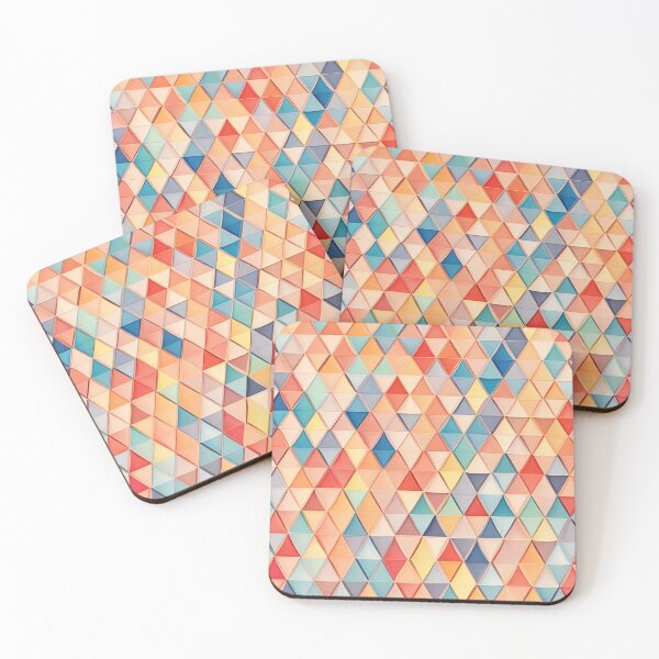 Item preview, Vibrant triangles design designed and sold by artbelka.