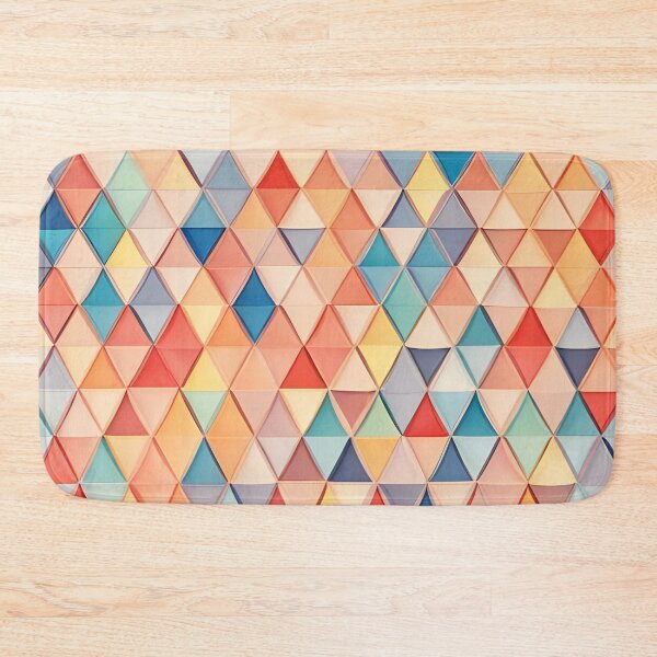 Item preview, Vibrant triangles design  designed and sold by artbelka.