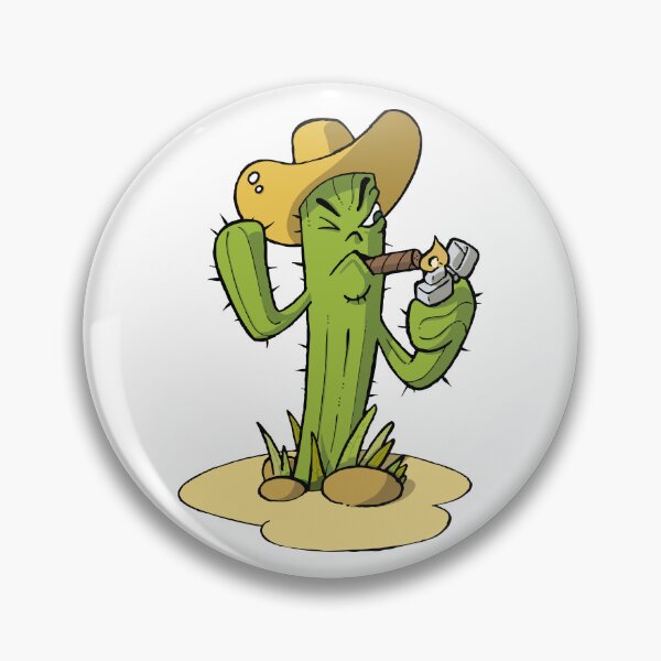 Item preview, Cactus lighting a cigar sepia designed and sold by Guillaume Desbiolles.