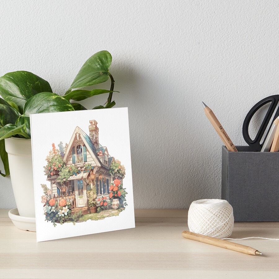 Item preview, Art Board Print designed and sold by CozyKawaiiArt.