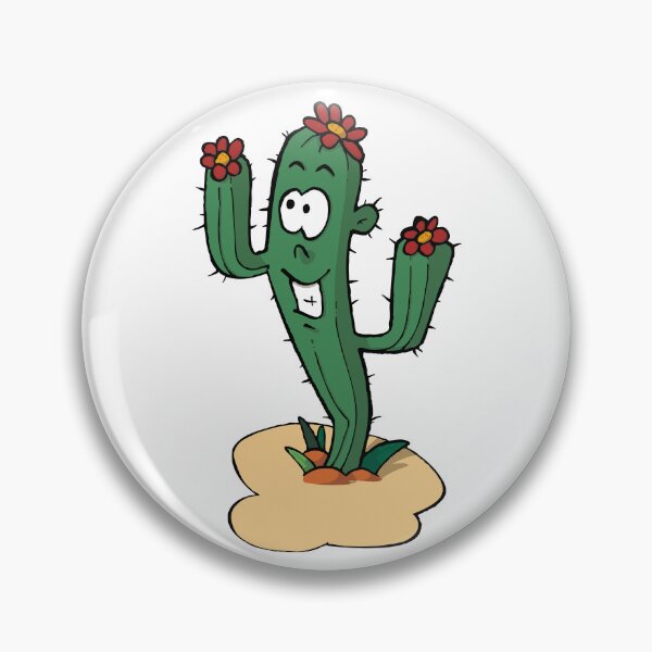 Item preview, Dark smiling cactus designed and sold by Guillaume Desbiolles.