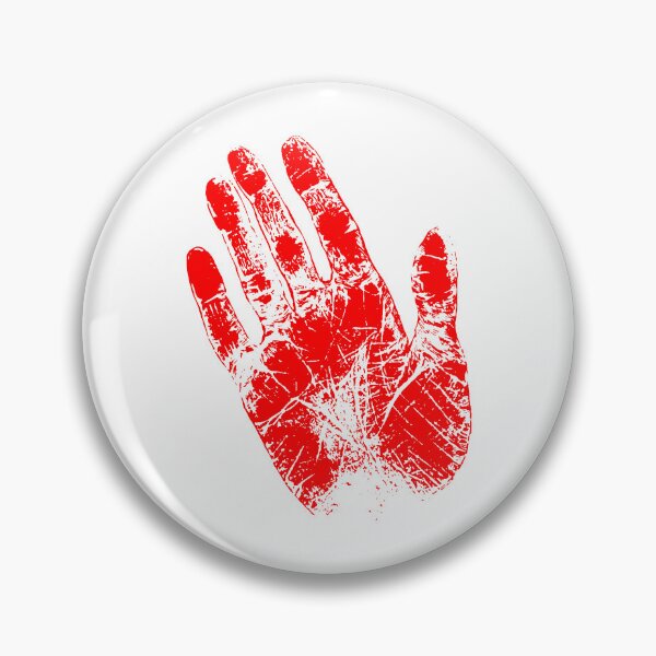 Item preview, Red Handprint designed and sold by Jeallan Designs.