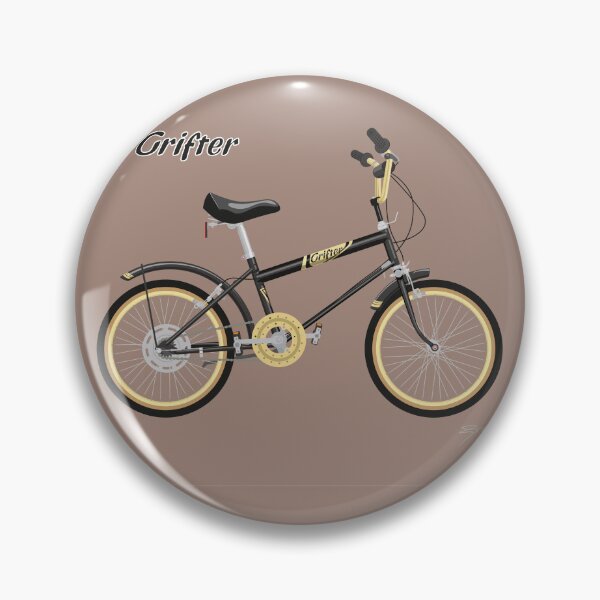 Item preview, Raleigh Super Grifter MK2 black designed and sold by Tunstall Illustration.