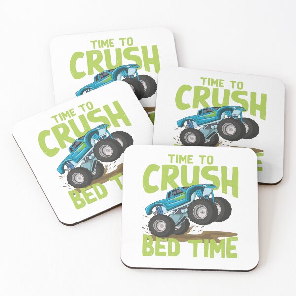 Item preview, Four Wheel Steering Dirt Monster Truck Time To Crush Bedtime CRUSHING BEDTIME  designed and sold by Md safi uddin Nazim.