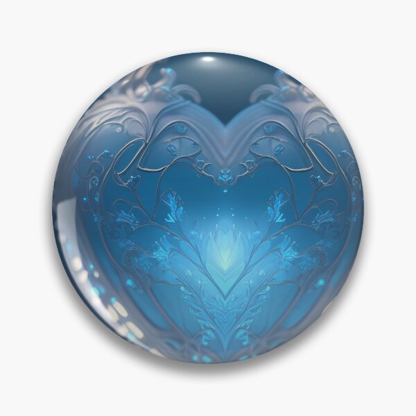 Item preview, Blue Fairy Heart designed and sold by WaryTales.