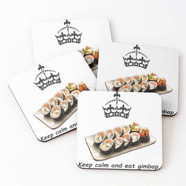 Item preview, Keep calm and eat gimbap designed and sold by OliLewDesigns.