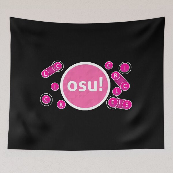 Item preview, OSU! Click Circles  .  	 designed and sold by gaelaedanesaa.