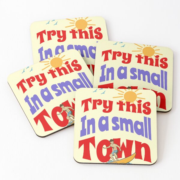 Item preview, Try this in a small town designed and sold by Crapscouture.