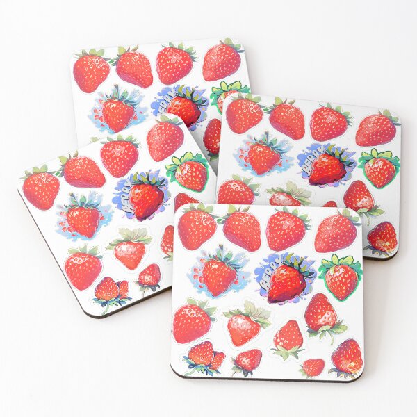 Item preview, The Best Strawberry Sticker Pack of All Time Ever designed and sold by ZEESDESIGN.