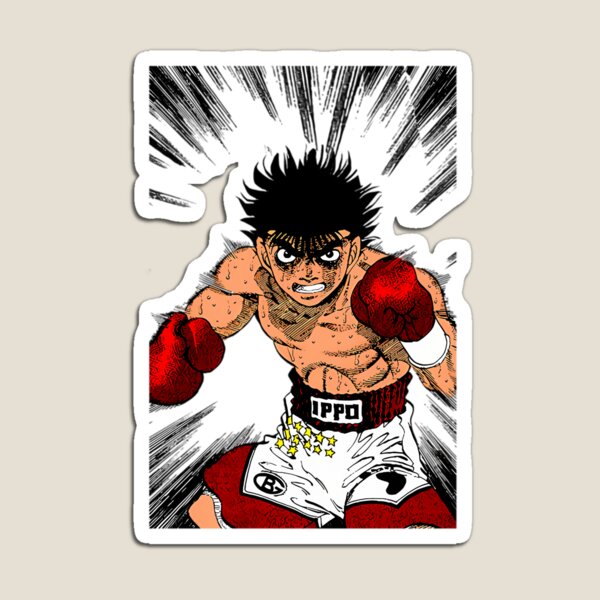 Hajime no Ippo Dempsey Roll  Sticker for Sale by oluibejak9