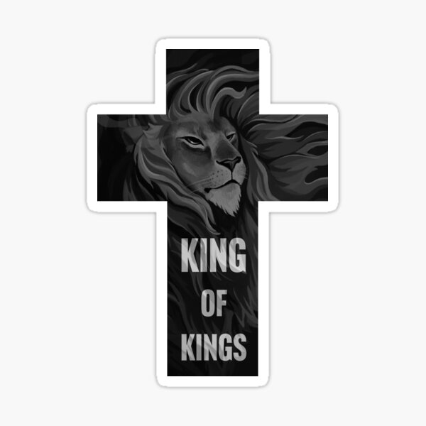 Item preview, Inspiring Christian Art: Lion & Cross, King of kings designed and sold by hello-kseniia.
