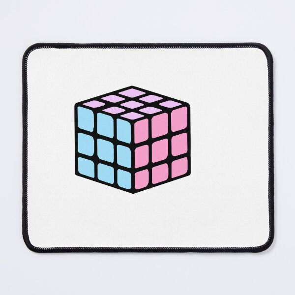 Item preview, Pastel coloured rubix cube  designed and sold by AmyJStickers.