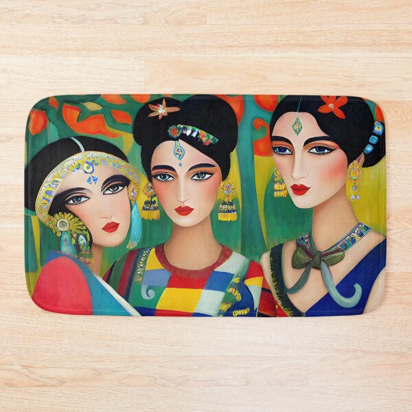 Item preview, Mouna, Shila and Prabha designed and sold by RealmScenic.